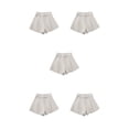 thumbnail image 2 of Qarigey Pantalones cortos casuales Ropa de mujer Pantalones sueltos Estilo simple Traje de verano delgado Exquisito Atractivo A-line Traje de Type2 NO2, 2 of 6
