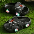 thumbnail image 2 of Godom Kids Slippers Non-Slip Open Toe Super Soft Comfy Thick Sole Slipper Beach Water Shoes, 2 of 5