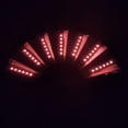 thumbnail image 1 of Abanico plegable LED chino, ventilador LED brillante de colores con luz y control remoto, abanicos de baile para presentaciones en el escenario, abanicos para festivales, fiestas de cumpleaños,, 1 of 1