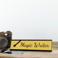 thumbnail image 3 of Magic Writer, Black Frame Desk Sign (2x8), 3 of 3