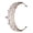 C, variant on Yihuala Crowns Hairband with Colorful Wide Side Shinning Baroques Hairband for Festival Wedding Party
