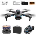 thumbnail image 4 of LU60 toy drone with 4K dual cameras, foldable RC drone, remote-controlled drone toy, beginner's gift for men, Christmas, Halloween, Thanksgiving gift  Single battery, 4 of 9
