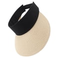 thumbnail image 4 of Miangastore 1pc Summer Sun Hat Sun Protection Visor Folding Hat Sun Shade for Women, 4 of 9