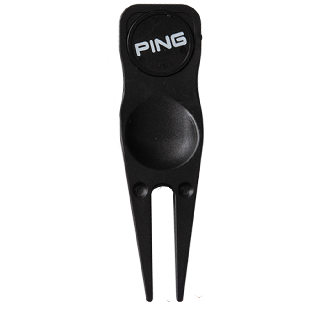 Ping Divot Tool & Ball Marker (Black) 2016 Golf NEW