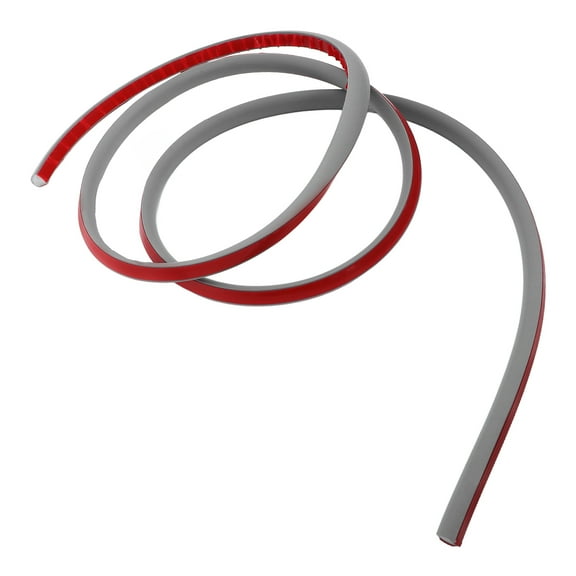 LEORX Flexible Grey PVC Molding Trim Corner for Shower and Wall with Peel and Stick Adhesive