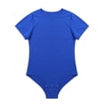 thumbnail image 4 of Oyolan sous-Vêtement en Coton à Manches Courtes pour Hommes String à Boutons Combinaison Bleu 4TG, 4 of 7