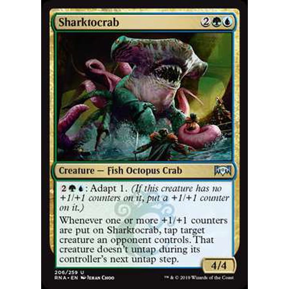 MtG Ravnica Allegiance Uncommon Sharktocrab #206