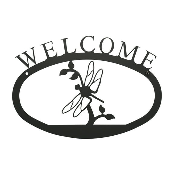 Dragonfly - Welcome Sign Large