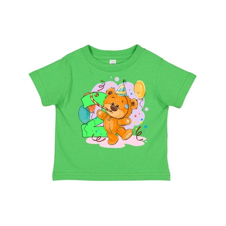 

Inktastic 2nd Birthday Teddy Bear Gift Toddler Boy or Toddler Girl T-Shirt