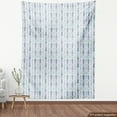 thumbnail image 4 of Ambesonne Geometric Fabric by the Yard Upholstery, Dimensional Perspective, 3 Yards, Dark Sea Green and Soft Blue, 4 of 5