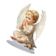 thumbnail image 2 of Angel Boy con adorno de ala de escritorio acrílico decoración de la recolección de carteles planos 2D Centropísa de mesa para comedor interior, 2 of 8