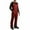 Wine, variant on Skiing Bibs for Men, Men's Snow Ski Overalls, Windproof Insulated Romper Snowpants, Softshell Snowboard Bib Overalls