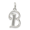thumbnail image 1 of 925 Sterling Silver Dainty Letter B Initial Name Monogram Necklace Charm Pendant, 1 of 8