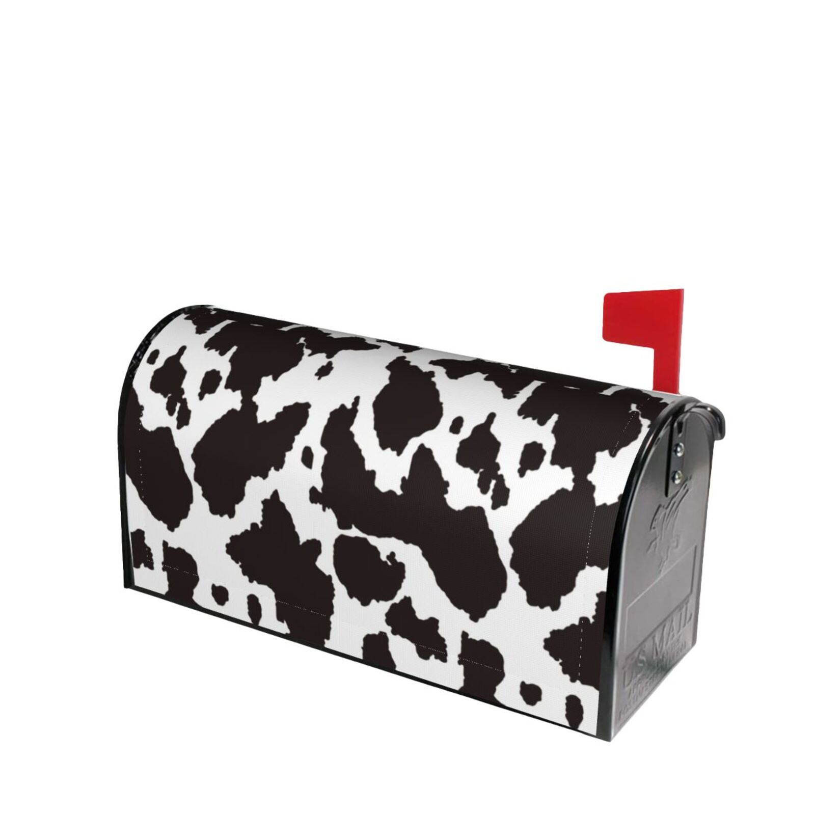 Picia Cow Skin 2 Magnetic Mailbox Cover Standard Size-21x18 in