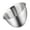 Silver, variant on Korean Vegetable Bucket Stainless Steel Food Serving Bowl Large Capacity Lettuce Bowl Elegant Restaurant Tableware