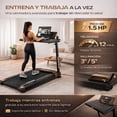 thumbnail image 2 of Caminadora Eléctrica Centurfit 1.75HP Plegable App Gym, 2 of 7