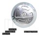 thumbnail image 3 of Panel de luz LED redondo, luces de techo con Sensor de movimiento, Detector infrarrojo del cuerpo humano, montaje empotrado, 15W/18W, 3 of 3