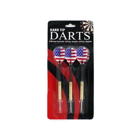 Bulk Buys KB822-48 3 Pack Hard Tip Darts - Pack of 48