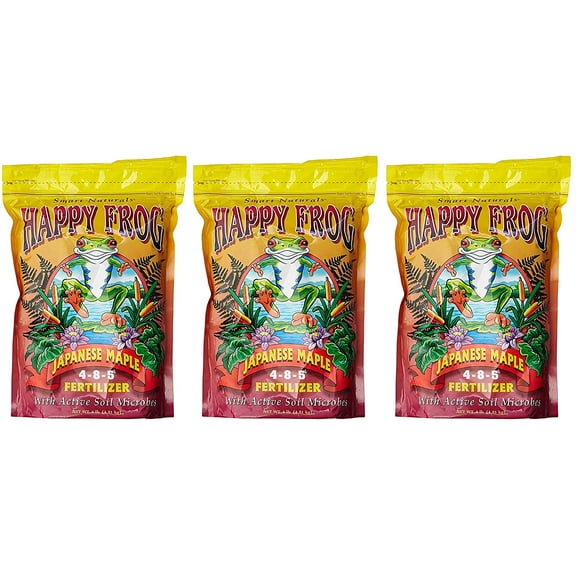Fox Farm FX14055 FoxFarm Happy Frog Japanese Maple Fertilizer (3, 1-Pack)