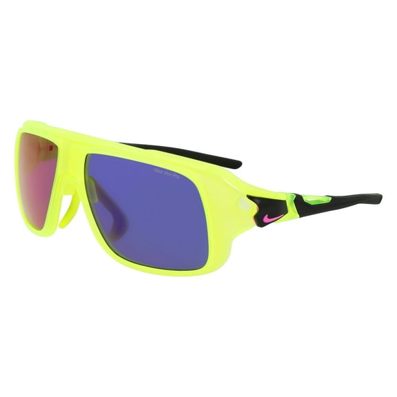 Sunglasses NIKE FLYFREE SOAR EV 24001 702 Matte Volt/Infrared Mir/Clear