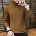 thumbnail image 1 of Suéter holgado de talla grande multicolor de otoño e invierno para hombre, diseño versátil puro, colección multicolor, 1 of 6