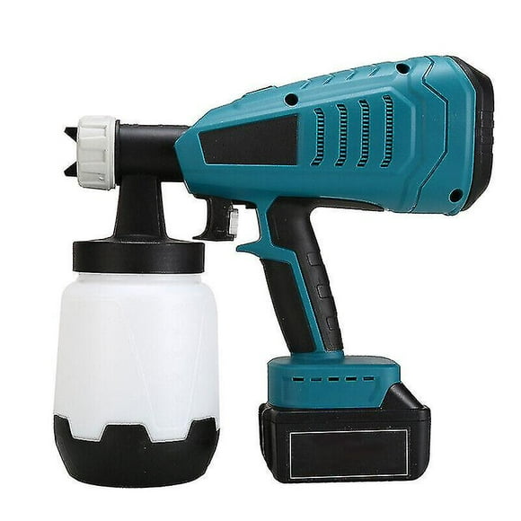 High Pressure Cordless Paint Sprayer Electric Airless HVLP Spray Gun