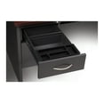 thumbnail image 2 of Hirsh Industries B2248101 Modular Steel Credenza - Single Left Pedestal - 72 x 24 in. - Charcoal & Mahogany, 2 of 3