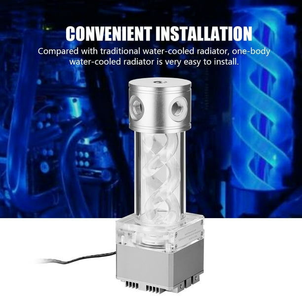 PC Water Cooling Pump, Computer Cylinder Water Tank 800L/H 7V Starting Voltage 13.5V Maximum