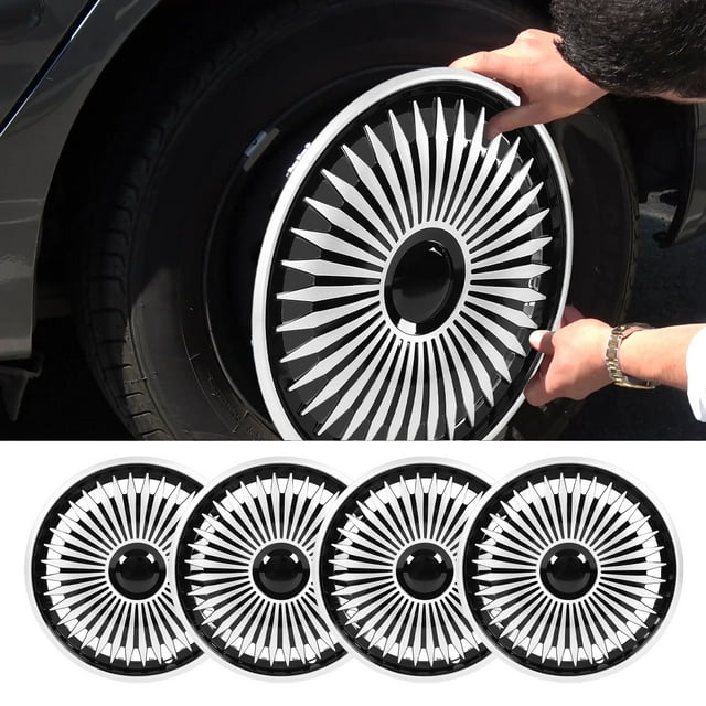 Tapacubos De 15 Pulgadas, Ligeros Y Portátiles, Fáciles De Instalar, Ajuste Perfecto, Protección De Piezas De Automóvil Para