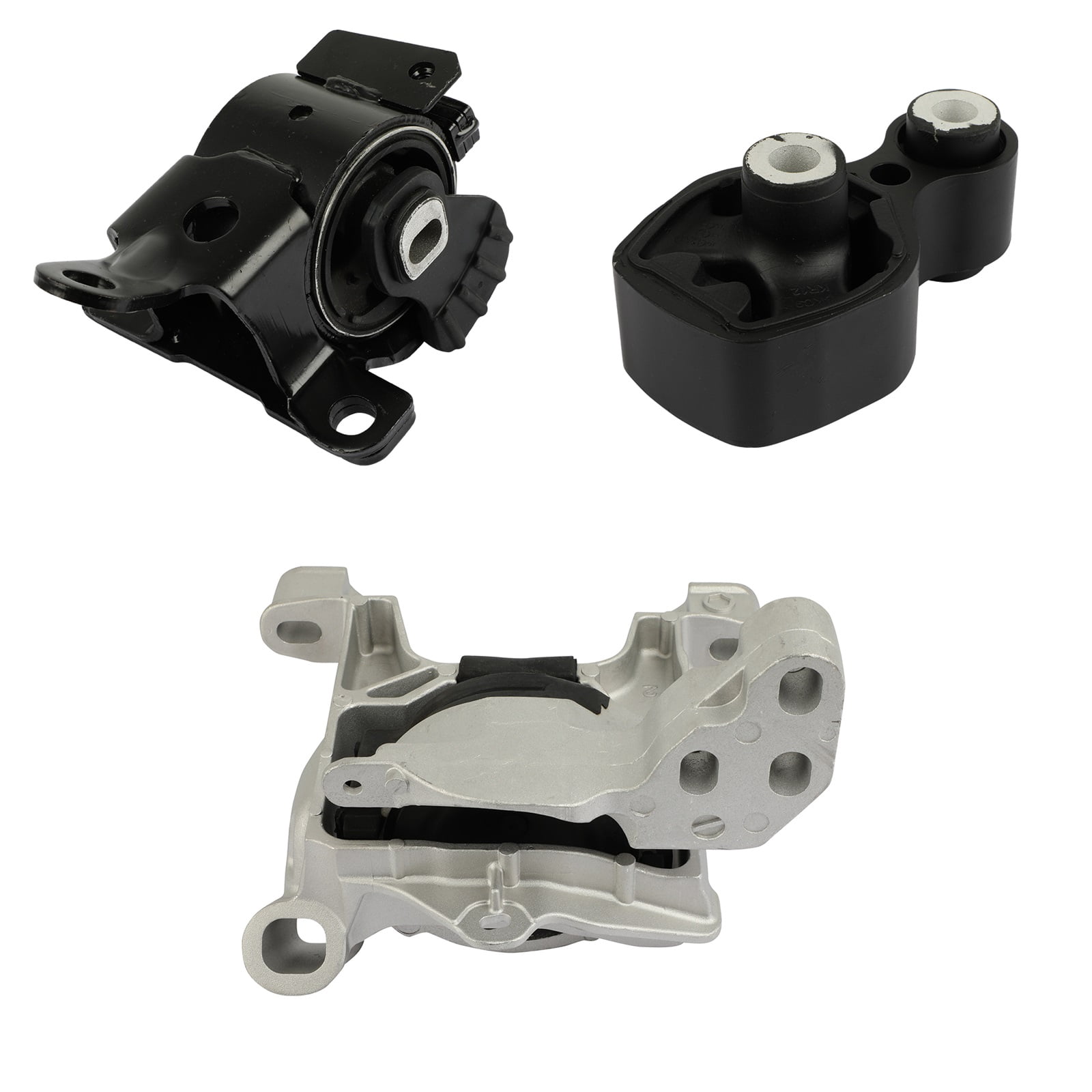 ECCPP Engine Motor Mount and Transmission Mount and Torque Strut Mount Set Fit for Mazda 3, 3 Sport 2014-2016, for CX-5 CX5 2013-2016, L4 2.0L, Automatic Transmission A4438 A4439 9896
