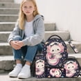 thumbnail image 2 of Jeiento Backpack and Lunch Box Set for Kids Boys Girls Elementary, 16 Inch Water Resistant Large Capacity Bookbag 5 Pcs Space Axolotl Backpack with Pencil Case, Bottle Holder, Keychain, 2 of 6