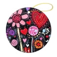 thumbnail image 3 of Ceramics Ornaments Love Hearts Anniversary Wedding Christmas Tree Ornaments Garden of Hearts Valentine’s Day Best Gifts for Christmas Gifts Keepsake for Family, 3 of 5