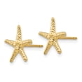 thumbnail image 2 of 14k Starfish Post Earrings TM766, 2 of 3