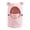 2NXDGQK Pink, variant on TSHXS Baby Hat Toddler Cute Bear Ear Thermal Balaclava Hood Hat Drawstring Wind Resistant Full Face Neck Cover for Boys Girls