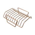 thumbnail image 2 of Almencla Rib Rack for Chicken, Steak, Lamb Chop Premium BBQ Accessory Meat Roast Rack Rose Gold, 2 of 8
