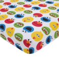 thumbnail image 3 of Sesame Street Ensemble de Lit pour Tout-Petits 4 Pcs Bleu, Rouge, Jaune - Couette, Drap-Housse, Drap Plat, Taie d'Oreiller Réversible, 3 of 5