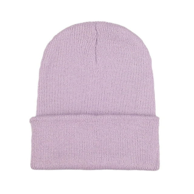 CNKOO Winter Hat Unisex Stretchy Knitted Solid Color Warm Soft Ear Protection High Elasticity Regular Fit Winter Fall Beanie Women Men Cap