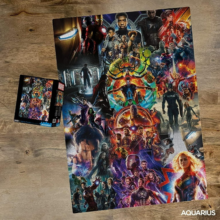Marvel MCU Collage 3000 Piece Jigsaw Puzzle - Walmart.com