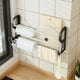 thumbnail image 4 of Zapatero para armario de baño, sin perforaciones, para pared, para puerta de baño, de plástico, 4 of 6