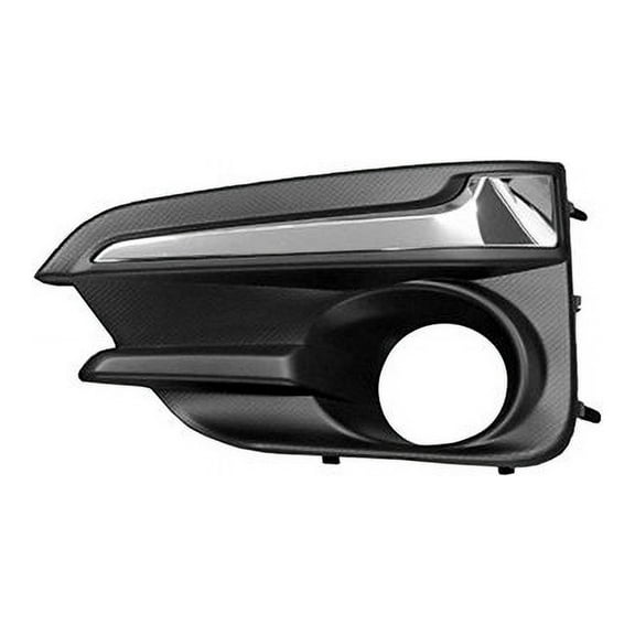 Left Driver Side Fog Light Bezel - Compatible with 2017 - 2019 Subaru Impreza 2018