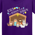 thumbnail image 4 of Inktastic Jesus is the Reason for the Season Christmas Nativity Youth T-Shirt, 4 of 5