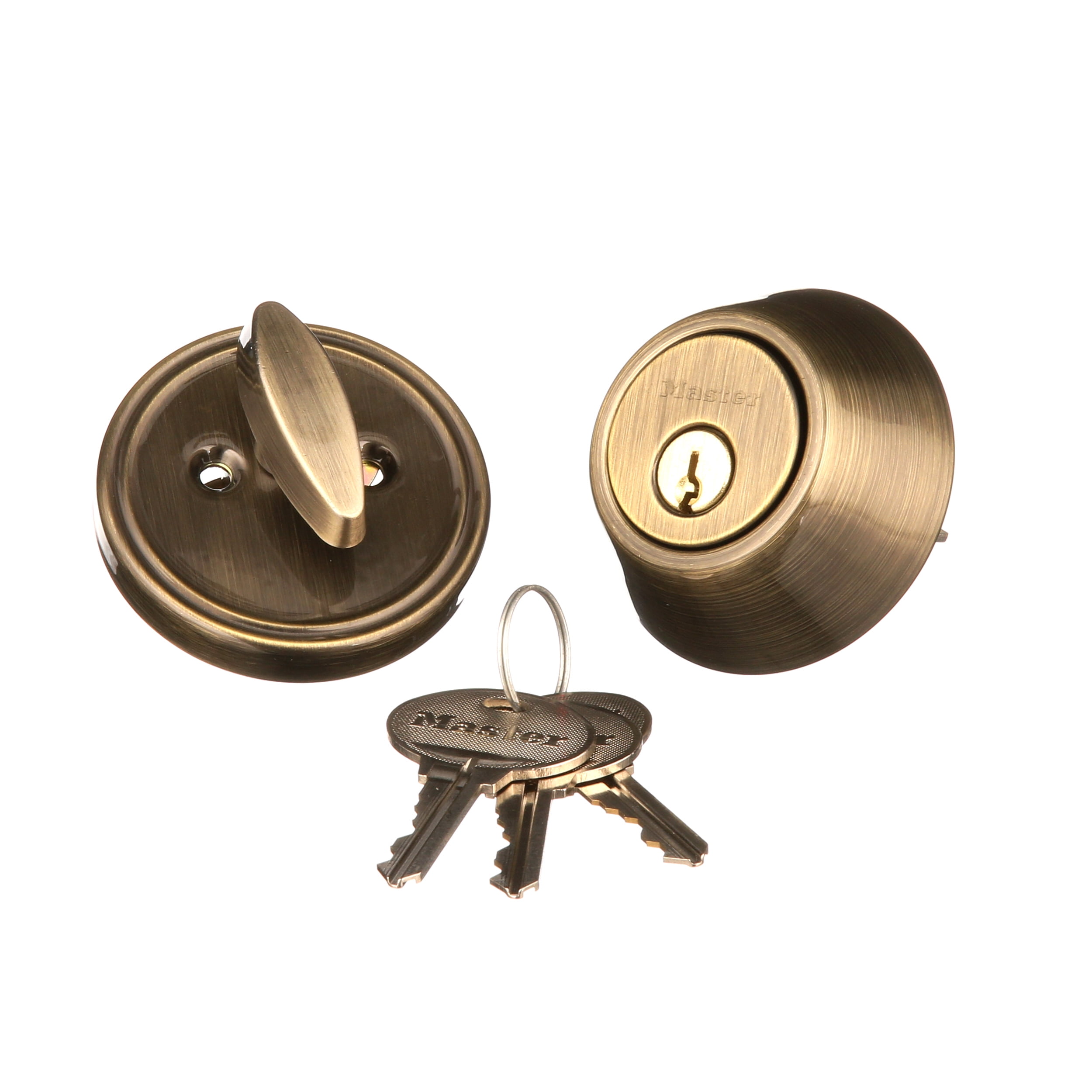 Master Lock Polished Brass Tulip Keyed Entry Door Lock TUO0103