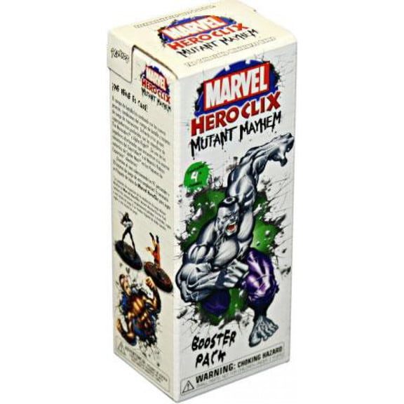 Marvel HeroClix Mutant Mayhem Booster Pack