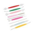 thumbnail image 1 of EOTVIA 9Pcs Kids Plastic Modeling Clay Tools Anti Slip Handle Smoother Edges Pottery Clay Sculpting Tools For Home School DIY,Ceramic Pottery Tool Set,Clay Sculpting Tools, 1 of 8