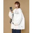 thumbnail image 3 of Niepce Inc Zip Up Casual Women Streetwear Jacket, 3 of 6