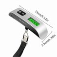thumbnail image 2 of Luggage Scale, Portable Digital Hanging Baggage Scale for Travel, Suitcase Weight Scale with Rubber Paint, Battery Included, 2 of 4