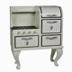 thumbnail image 4 of The Queen's Treasures 18 Inch Doll Furniture, 1930's Style Wooden, Fully Assembled, Cook Stove & Oven, Compatible with American Girl Dolls Kitchens & Furniture, 4 of 5