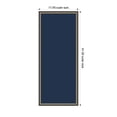 thumbnail image 5 of Kate and Laurel Framed Fabric Pinboard 17 x 41,  Printed Linen Decorative Bulletin Board for Use as a Vision Board or Wall Organization, Matinee Black Bronze Frame, 5 of 8