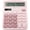 Pink, variant on Tocorpie Office Desktop Calculator 12 Digit Solar Calculators Dual Power