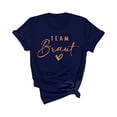 thumbnail image 2 of Luowei Women's Bride & Bridesmaid T-Shirt Set - Hen Party Tee, Blue, S, 2 of 3